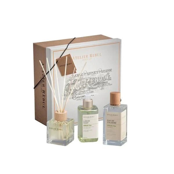 Atelierrebul - Gift Set - Green Tea Collection|Fragrance - Alissar Flowers Amman