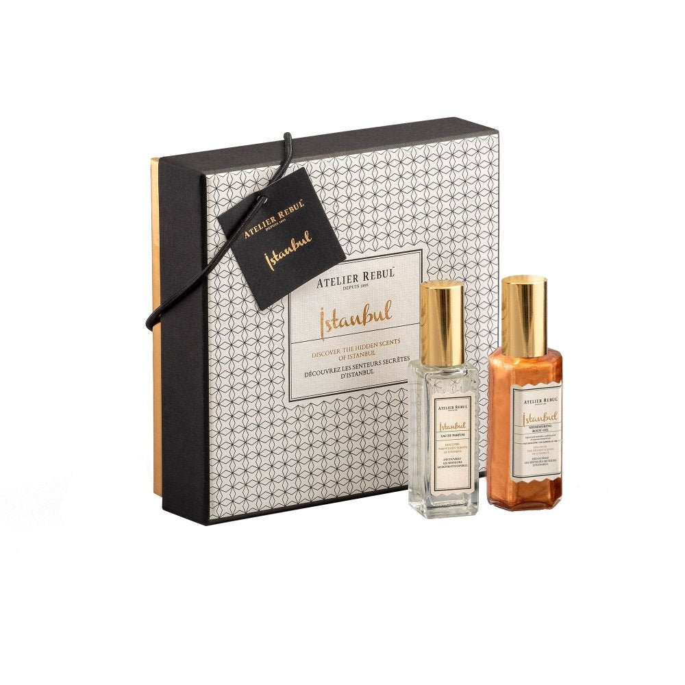 Atelierrebul - ISTANBUL SHIMMER ON THE GO EAU DE PARFUM KIT|Istanbul Signature Collection - Alissar Flowers Amman