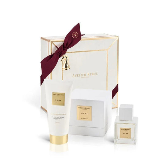 Atelierrebul - White Perfume Gift Set (Female) - New Year 2025|Fragrance - Alissar Flowers Amman