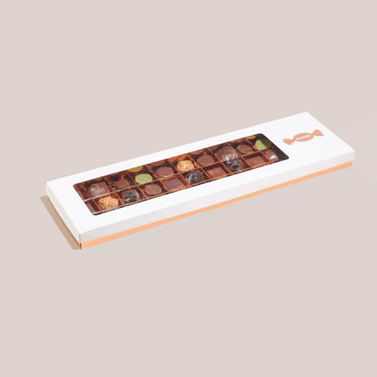 Blessing - Box of 36 Pieces "White Box1", Les Merveilles|Chocolate - Alissar Flowers Amman