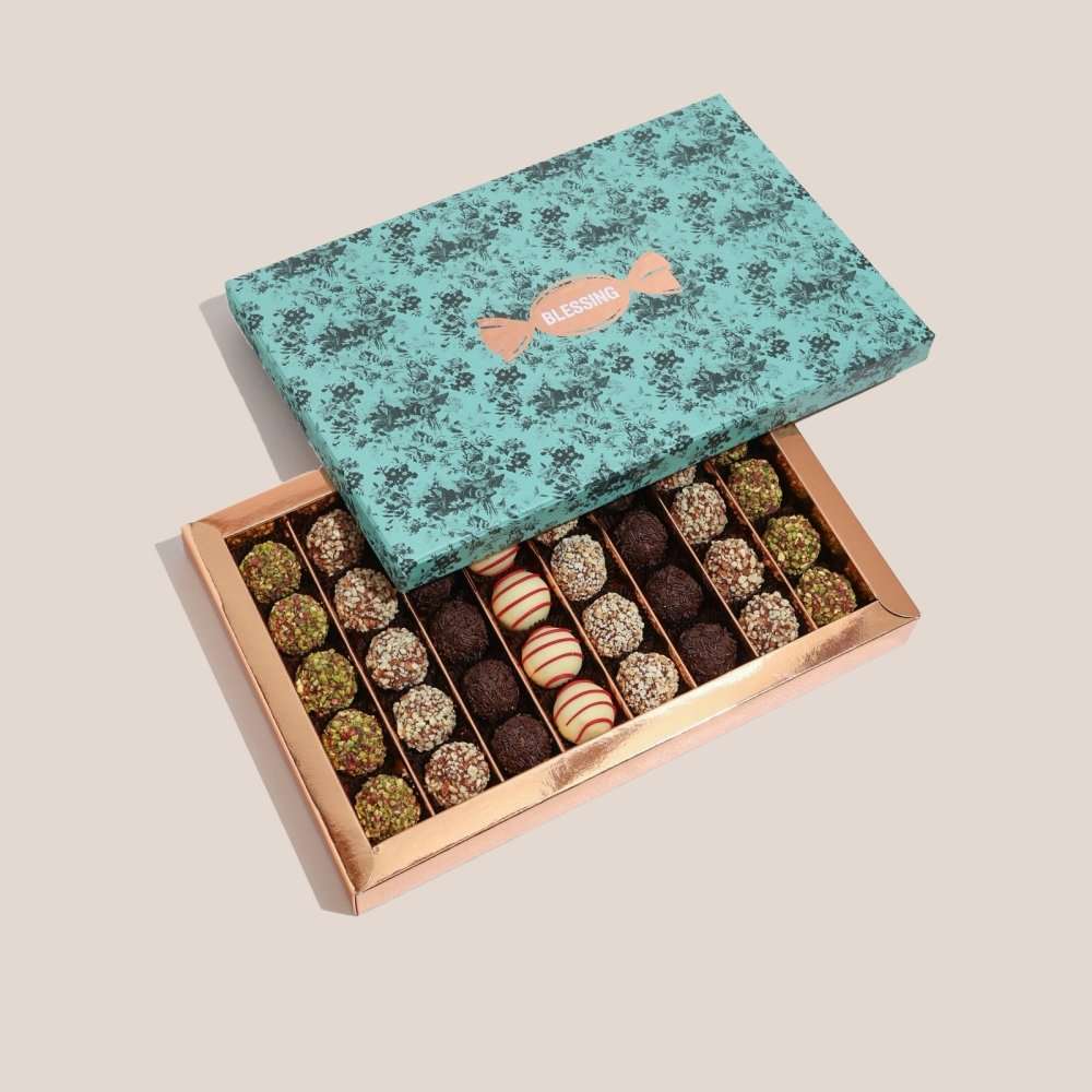 Blessing - Box of 40 Pieces, Les Plaisirs|Chocolate - Alissar Flowers Amman