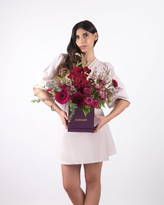 Fabulously Yours|Cardboard Box - Alissar Flowers Amman