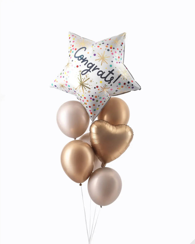 Glisten in Gold|Balloon - Alissar Flowers Amman