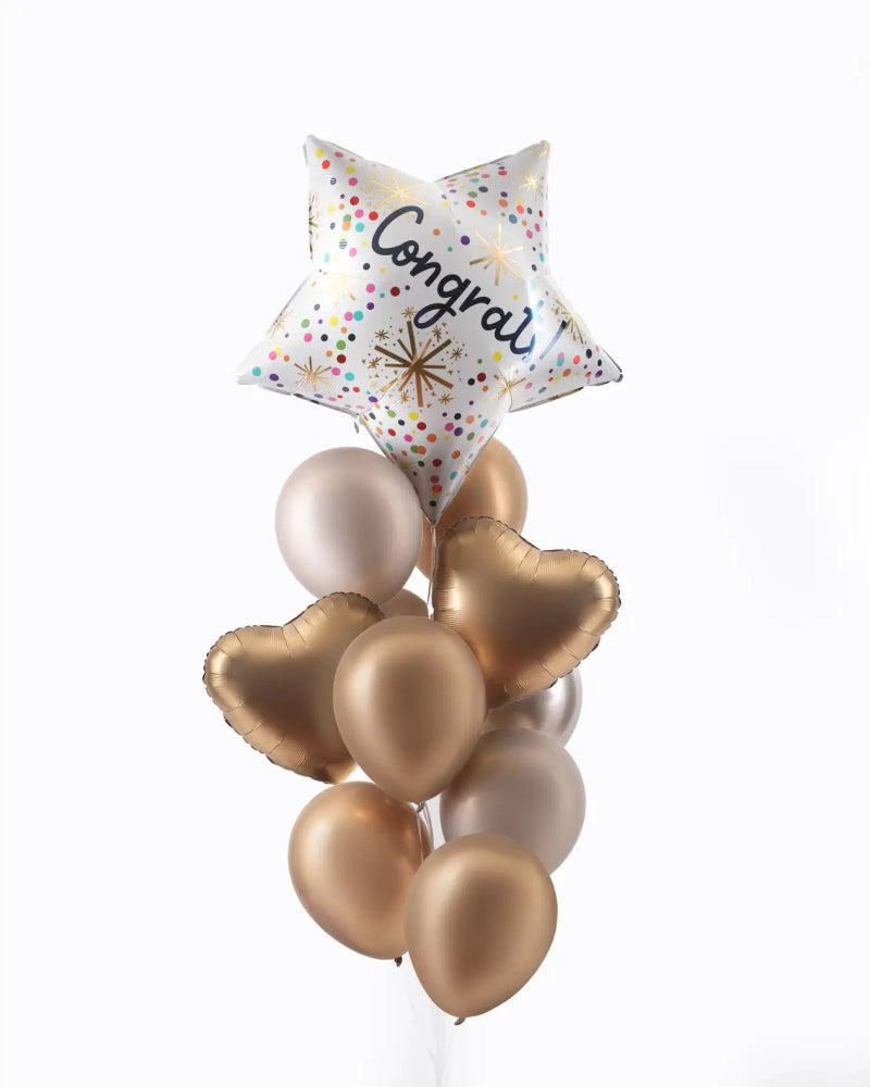 Glisten in Gold|Balloon - Alissar Flowers Amman