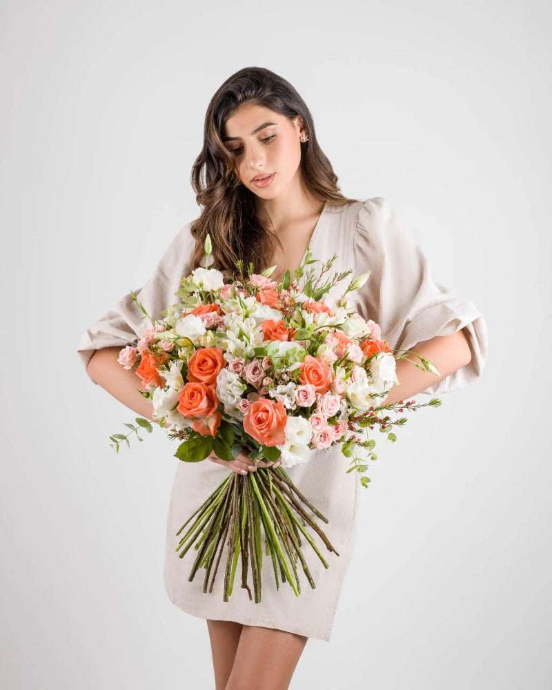 Hold Me Adored|Hand Bouquet - Alissar Flowers Amman