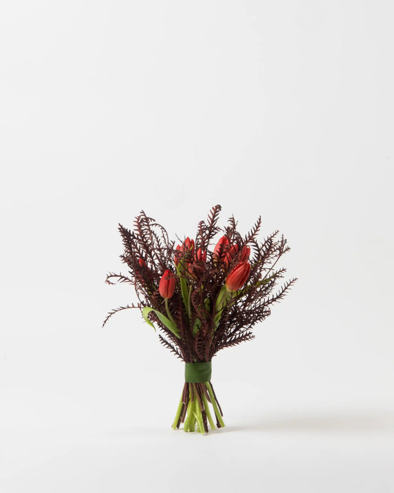 Hold Me Crimson|Hand Bouquet - Alissar Flowers Amman