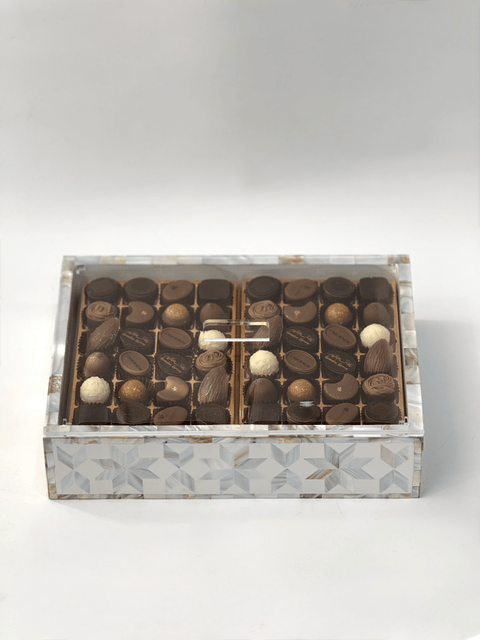 Läderach - Blue Tray 1|Ramadan Chocolate - Alissar Flowers Amman