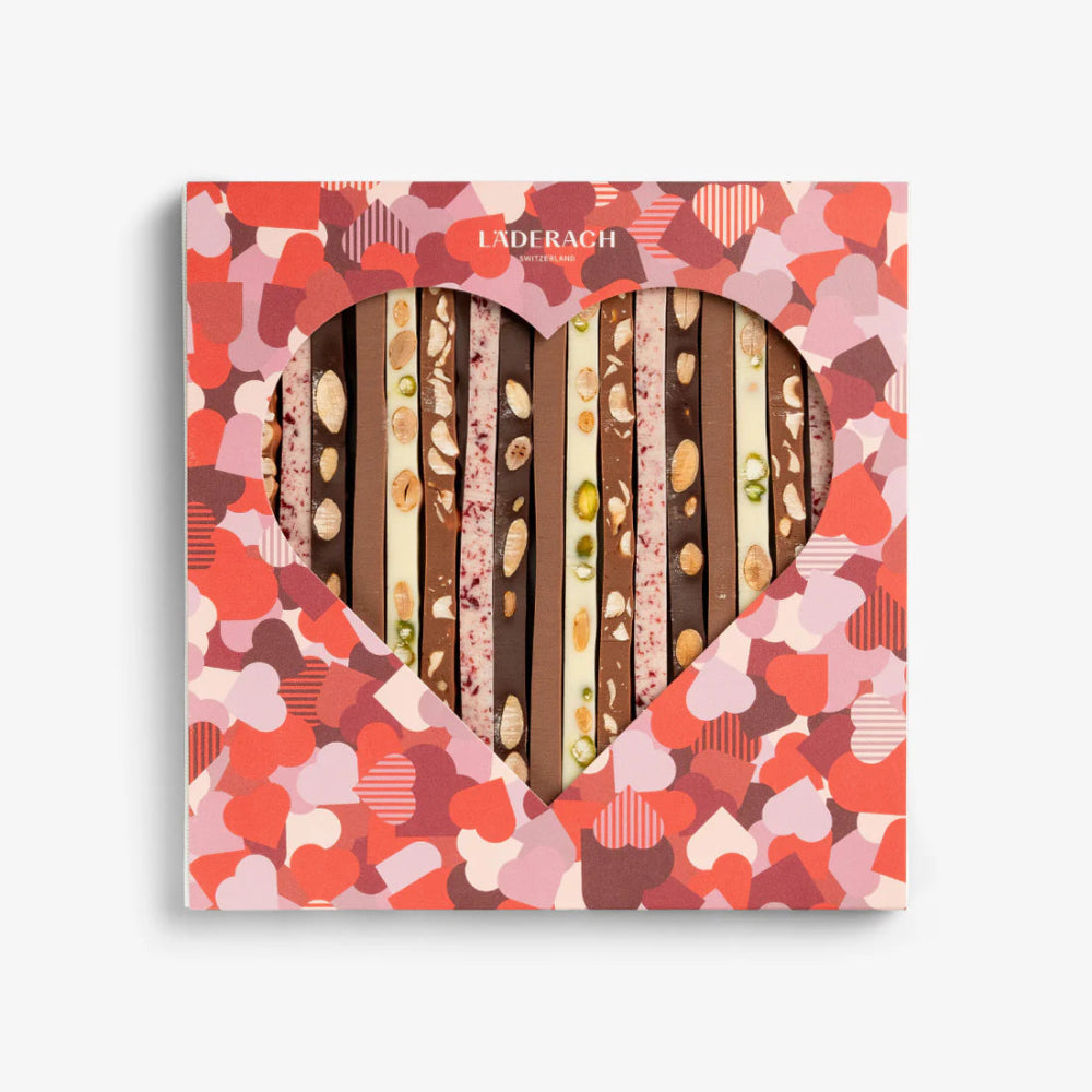 Läderach - FrischSchoggi Sticks MIX Heart Max 380g|Chocolate - Alissar Flowers Amman