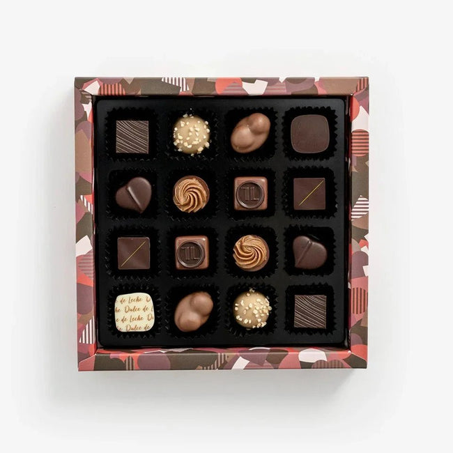 Läderach - Minipraline Box - 16 pcs|Chocolate - Alissar Flowers Amman