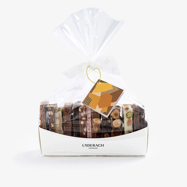 Läderach - Fresh Chocolate Small Boat (250g) type | Alissar Flowers