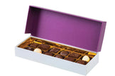 Lilac - Bonbon Chocolate Box - 12 pieces type | Alissar Flowers