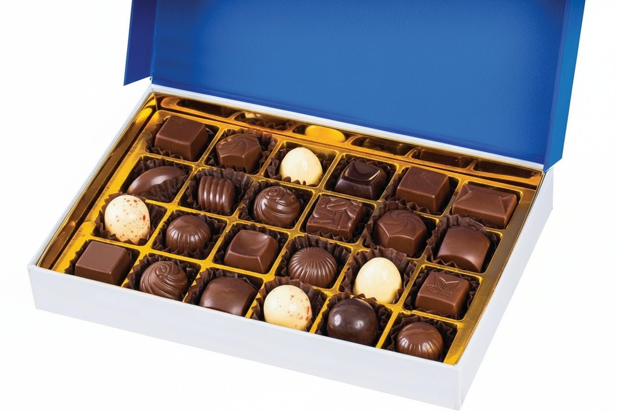 Lilac - Bonbon Chocolate Box - 24 pieces type | Alissar Flowers