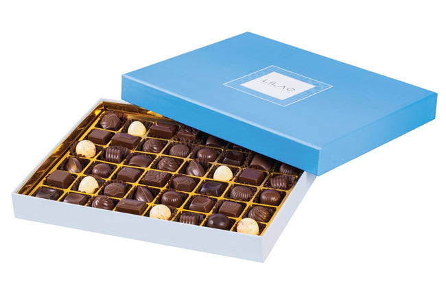 Lilac - Bonbon Chocolate Box - 48 pieces type | Alissar Flowers