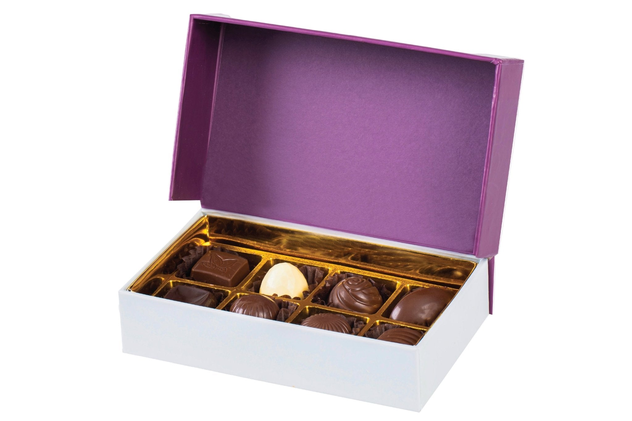 Lilac - Bonbon Chocolate Box - 8 pieces type | Alissar Flowers