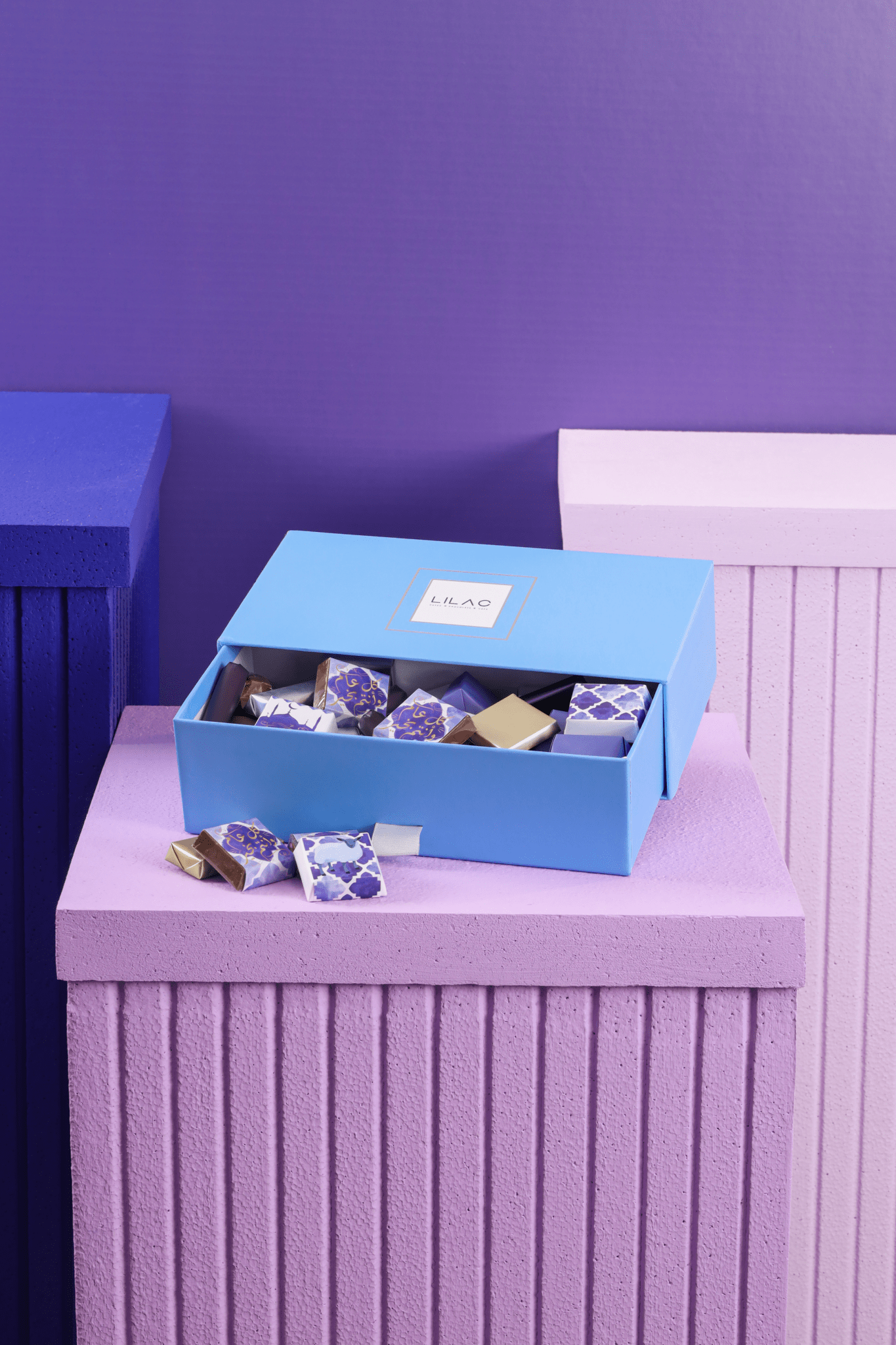 Lilac - Eid Chocolate Box (1 kg) type | Alissar Flowers