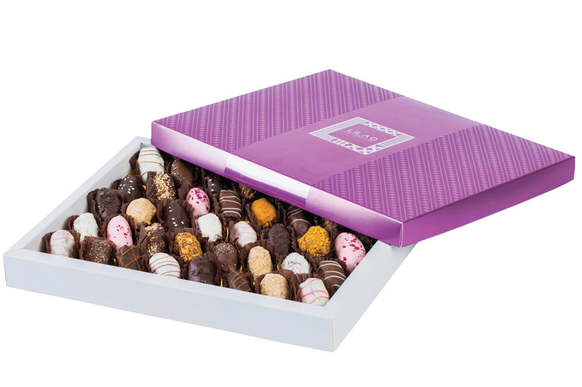 Lilac - Special Dates Box - 40 pieces type | Alissar Flowers