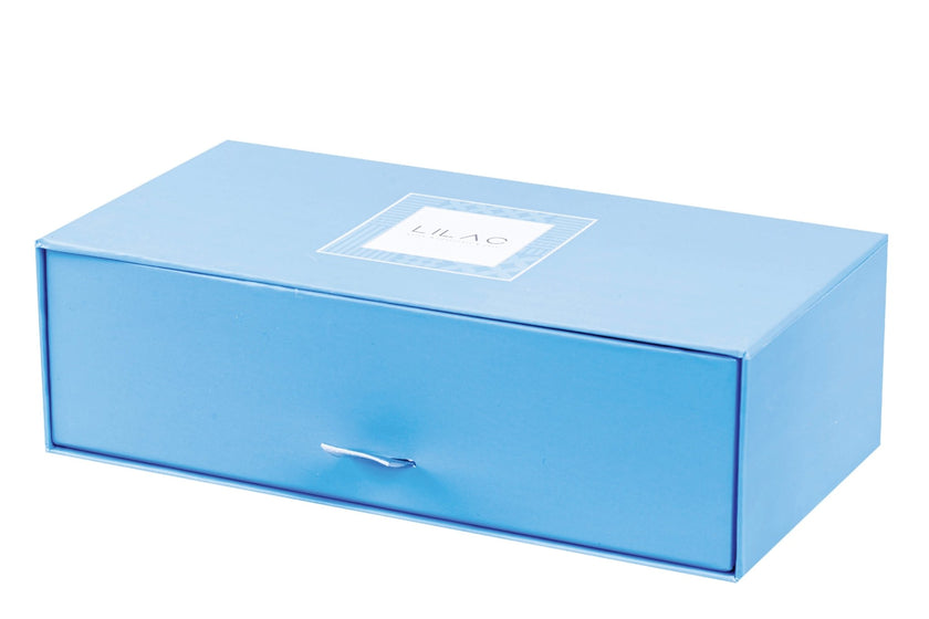 Lilac - Wrapped Chocolate Box 1.0 kg type | Alissar Flowers