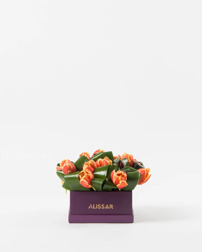 Lovingly Yours|Cardboard Box - Alissar Flowers Amman