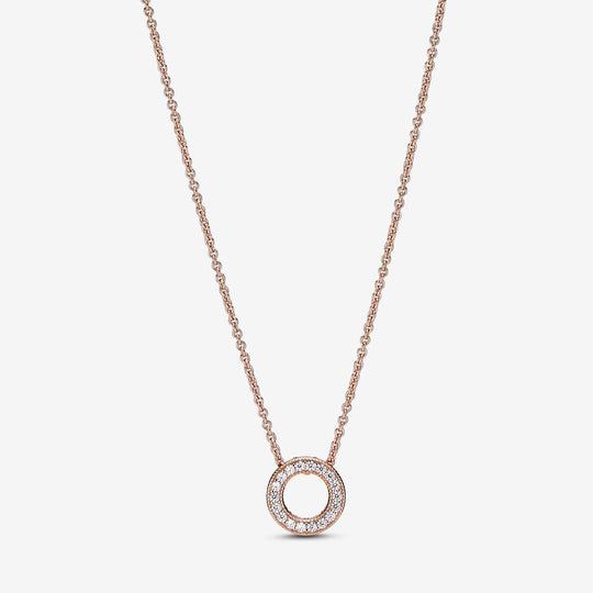 Pandora Logo Circle Collier Necklace|Necklaces - Alissar Flowers Amman