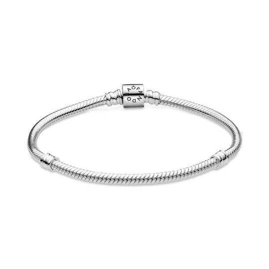 Pandora Moments Barrel Clasp Snake Chain Bracelet|Bracelets - Alissar Flowers Amman