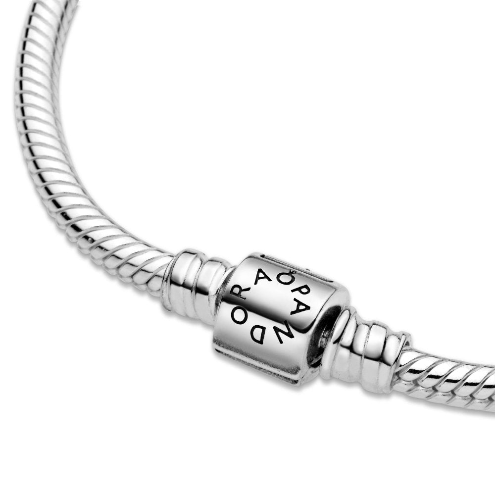 Pandora Moments Barrel Clasp Snake Chain Bracelet|Bracelets - Alissar Flowers Amman