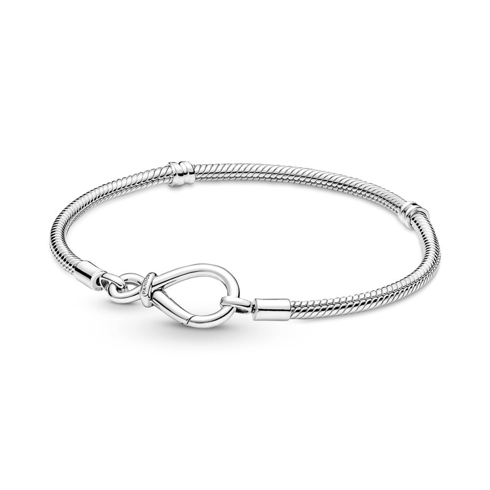 Pandora Moments Infinity Knot Snake Chain Bracelet|Bracelets - Alissar Flowers Amman