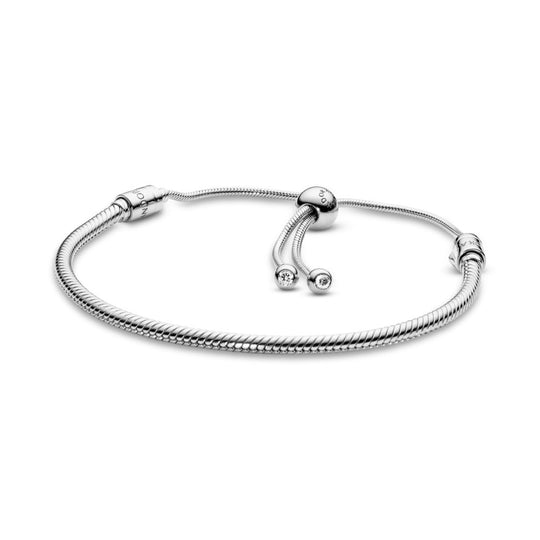 Pandora Moments Snake Chain Slider Bracelet|Bracelets - Alissar Flowers Amman