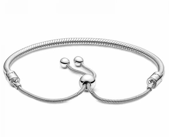 Pandora Moments Snake Chain Slider Bracelet|Bracelets - Alissar Flowers Amman