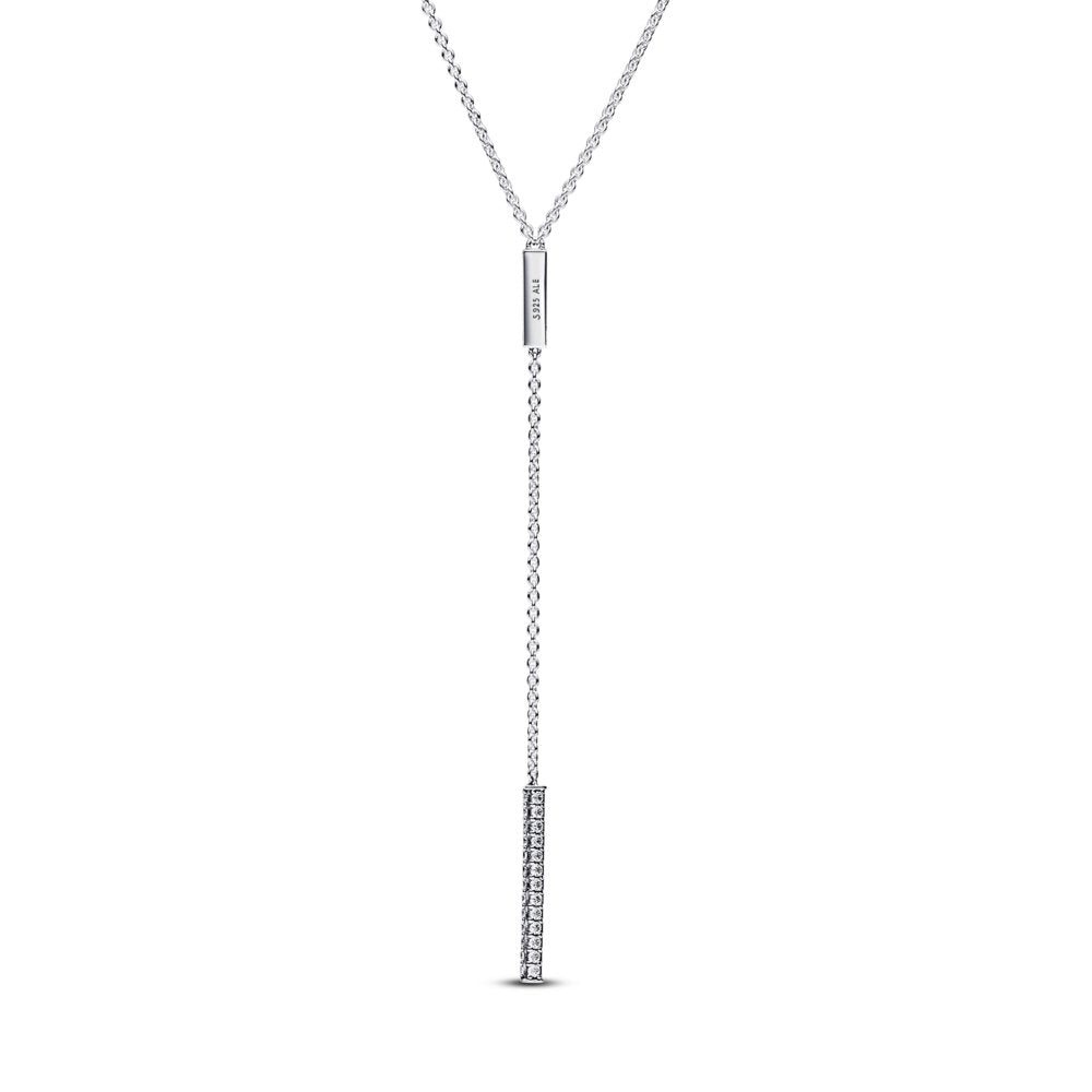 Pandora Timeless Pavé Prism Drop Necklace|Necklaces - Alissar Flowers Amman