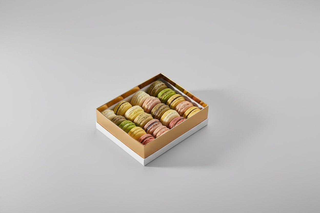 Pierre Marcolini - box of 20 macarons type | Alissar Flowers