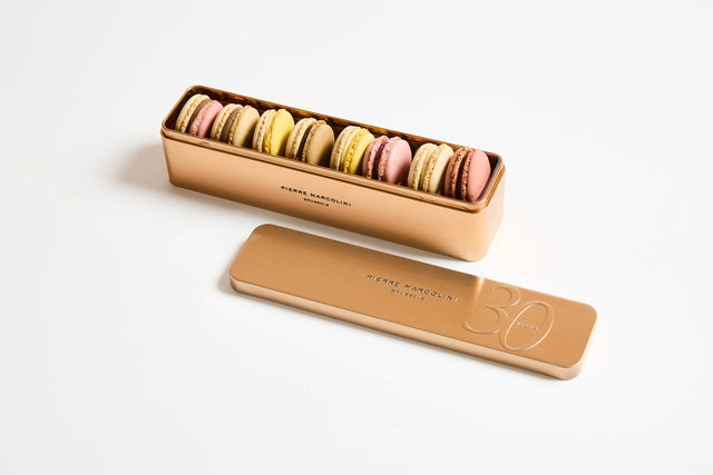 Pierre Marcolini - box of 8 macarons type | Alissar Flowers