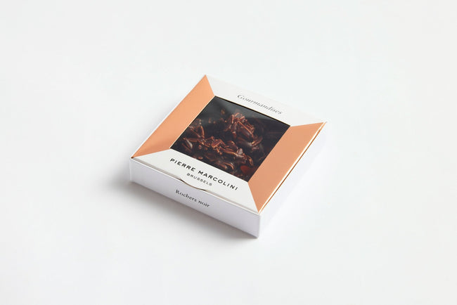 Pierre Marcolini - Dark chocolate Rochers type | Alissar Flowers
