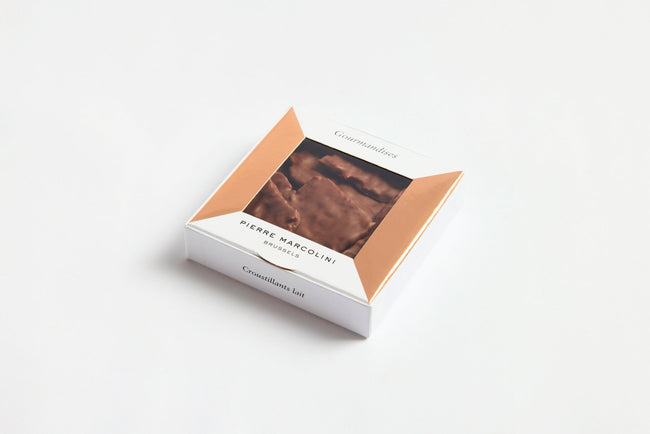 Pierre Marcolini - Milk chocolate Croustillants type | Alissar Flowers