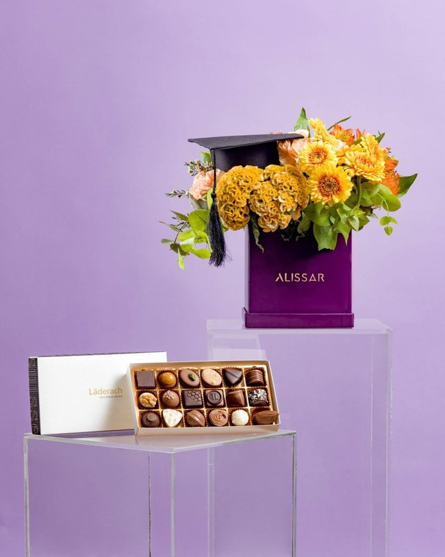Proud & Chocolate|Graduation Bundle - Alissar Flowers Amman