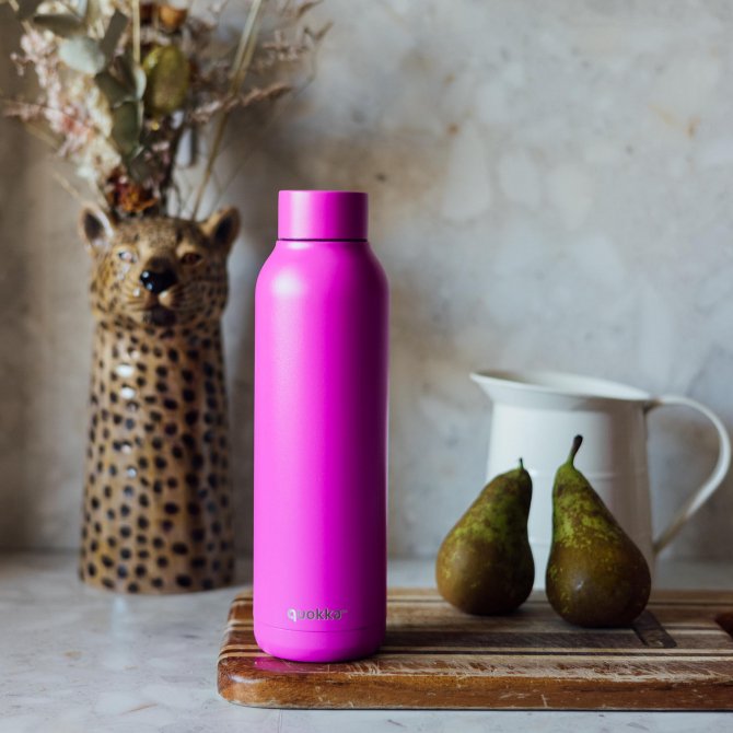 Quokka Thermal SS Bottle Solid Purple 630 Ml|Bottle stanlic steel - Alissar Flowers Amman