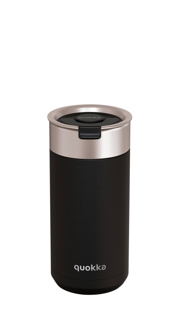 Quokka Thermal SS Coffee Tumbler Boost Carbon Black 400 Ml|Coffee Tumbler - Alissar Flowers Amman