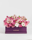 Rosily Yours|Cardboard Box - Alissar Flowers Amman