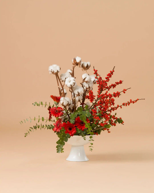 Snowfall Flame|Flowers in a Vase - Alissar Flowers Amman