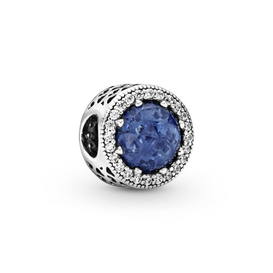 Sparkling Dark Blue Charm|Charms & Pendants - Alissar Flowers Amman