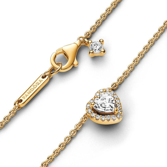 Sparkling Heart Collier Necklace|Necklaces - Alissar Flowers Amman