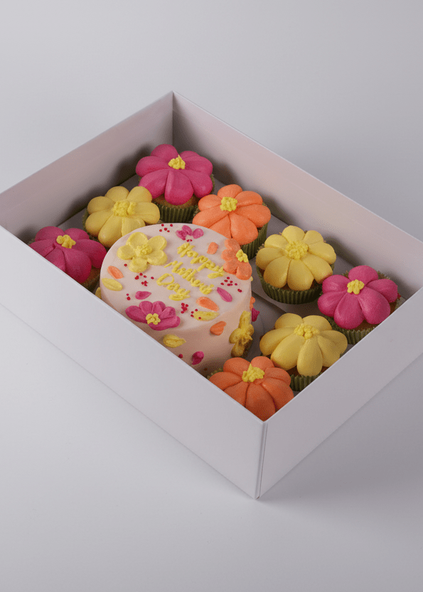 Sugar Daddy's - Minimalist + Cupcakes Box type | Alissar Flowers