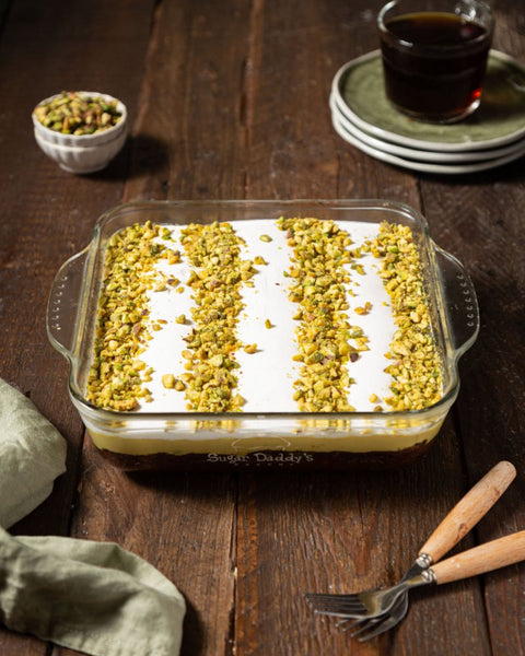 Sugar Daddy's - Pistachio Dream Casserole|Ramadan Cakes - Alissar Flowers Amman