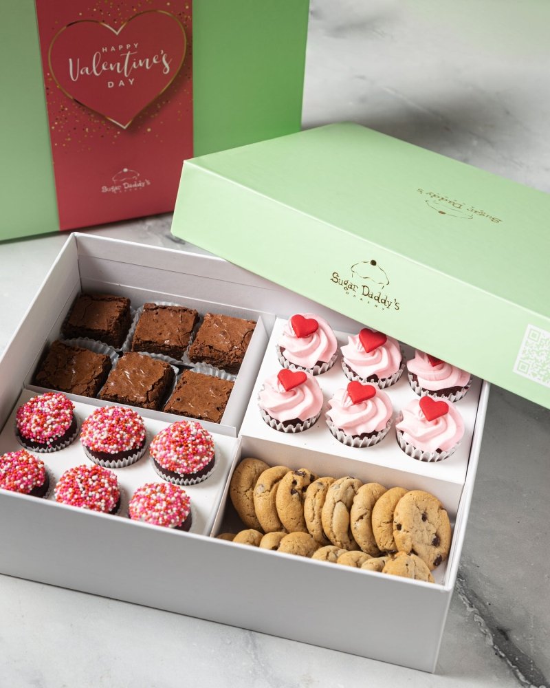 Sugar Daddy's - Valentine’s Day Gathering Box|Cupcake - Alissar Flowers Amman