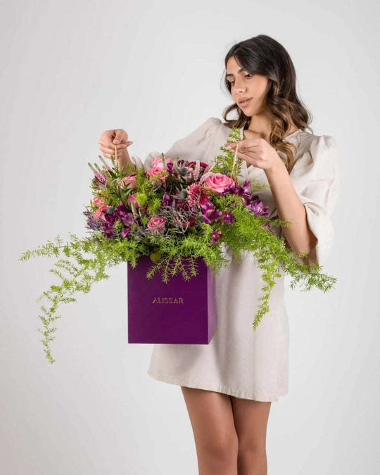 Verdantly Yours|Flowers in a Bag - Alissar Flowers Amman