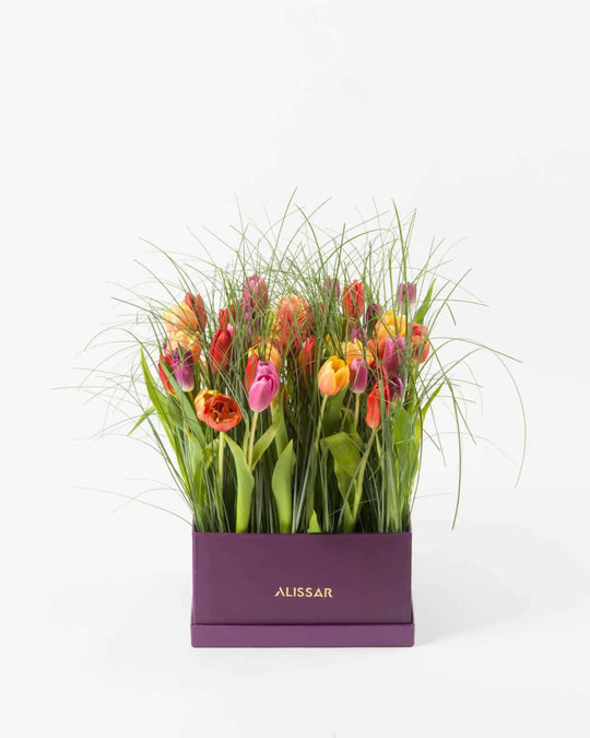 Wonderfully Yours|Cardboard Box - Alissar Flowers Amman