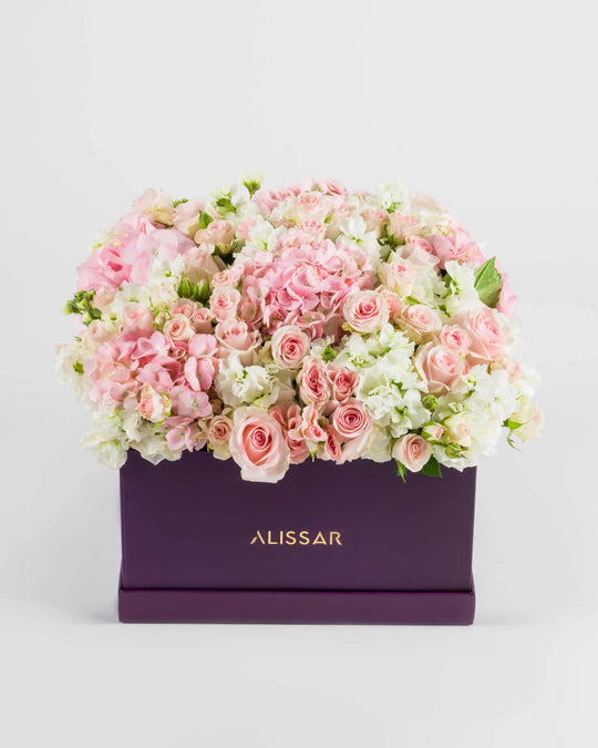 Dreamily Yours|Cardboard Box - Alissar Flowers Amman