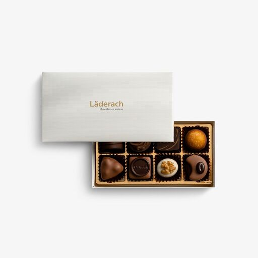 Läderach - Praline Box - 8 pcs - Alissar Flowers Jordan