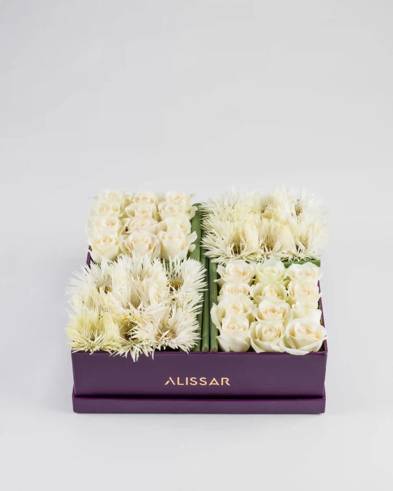 Regally Yours|Cardboard Box - Alissar Flowers Amman