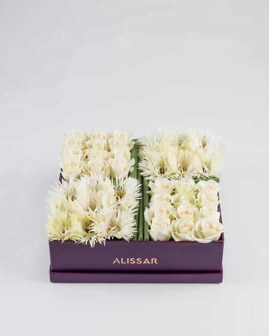 Regally Yours|Cardboard Box - Alissar Flowers Amman